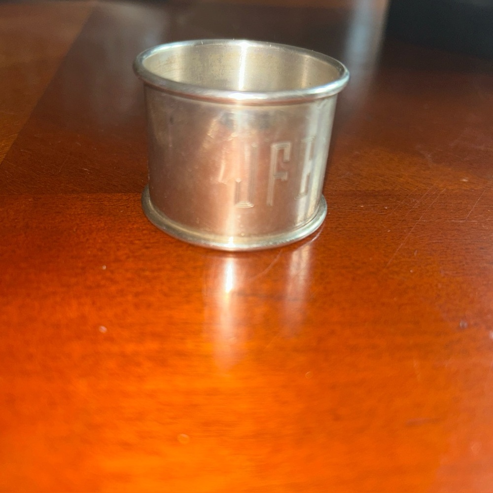 Sterling silver Towle napkin ring